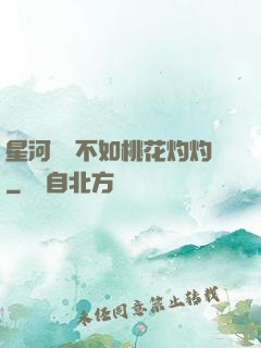 星河爍爍不如桃花灼灼