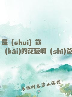 是誰(shuí)給你開(kāi)的花苞啊詩(shī)爸爸