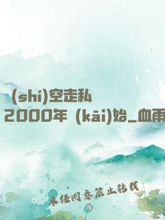 時(shí)空走私從2000年開(kāi)始