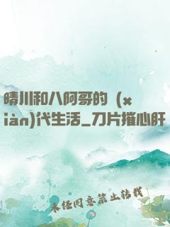 晴川和八阿哥的現(xiàn)代生活
