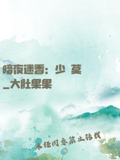 暗夜迷香：少帥莫貪歡