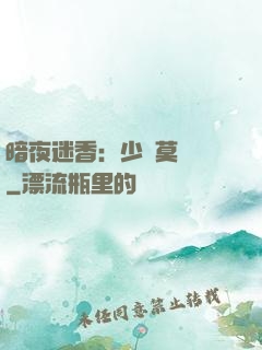 暗夜迷香：少帥莫貪歡