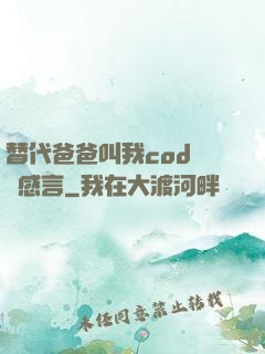 替代爸爸叫我cod媽媽感言