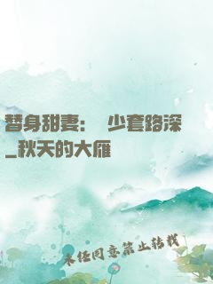 替身甜妻：韓少套路深