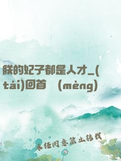朕的妃子都是人才