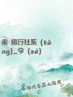 未來旅行社系統(tǒng)