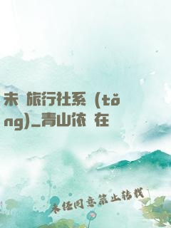 未來旅行社系統(tǒng)