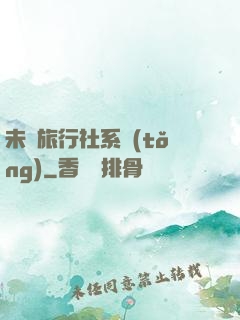 未來旅行社系統(tǒng)