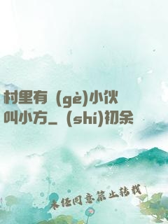 村里有個(gè)小伙叫小方
