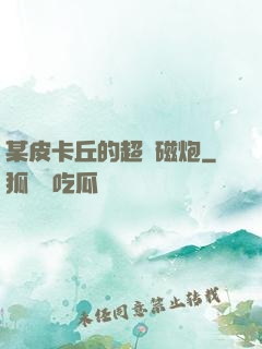 某皮卡丘的超電磁炮