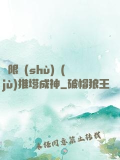 極限數(shù)據(jù)推塔成神