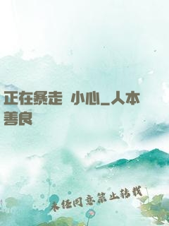 正在暴走請小心