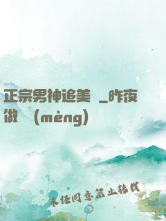 正宗男神追美記