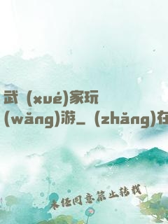武學(xué)家玩網(wǎng)游