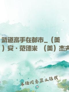 武道高手在都市