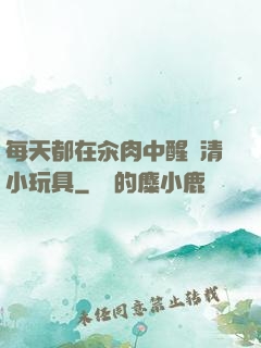 每天都在汆肉中醒來清小玩具