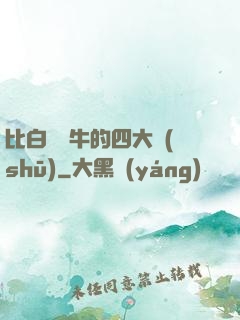 比白潔還牛的四大書(shū)