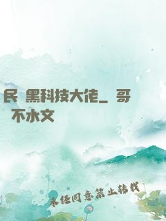 民間黑科技大佬