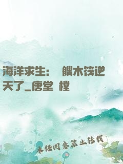 海洋求生：這艘木筏逆天了