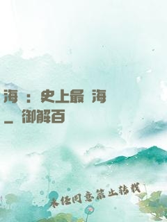 海賊：史上最強海賊團