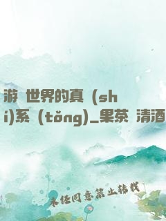 游戲世界的真實(shí)系統(tǒng)