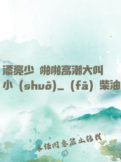 漂亮少婦啪啪高潮大叫小說(shuō)