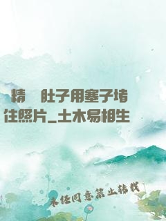 漲精裝滿肚子用塞子堵住照片