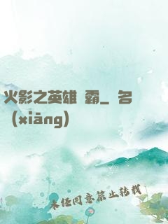 火影之英雄爭霸