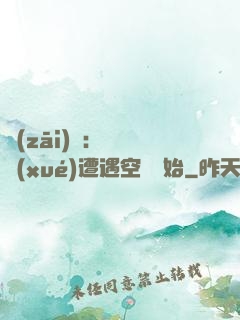 災(zāi)難：從開學(xué)遭遇空難開始