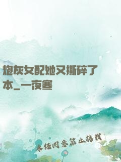 炮灰女配她又撕碎了劇本
