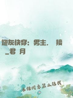 炮灰快穿：男主，請接駕