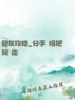 炮灰攻略