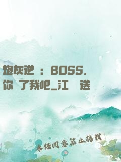 炮灰逆襲：BOSS，你從了我吧