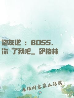 炮灰逆襲：BOSS，你從了我吧