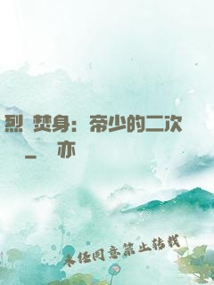 烈愛焚身：帝少的二次歡寵