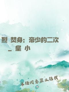 烈愛焚身：帝少的二次歡寵