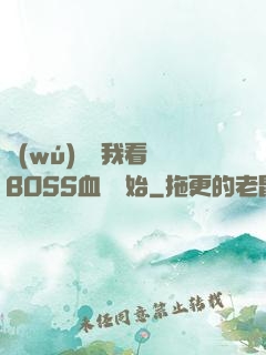 無(wú)敵從我看見BOSS血條開始
