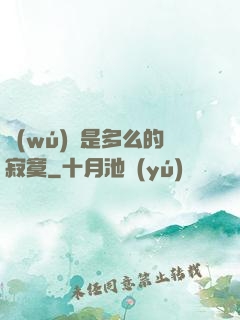 無(wú)敵是多么的寂寞