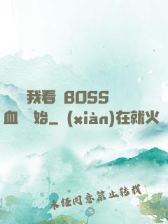 無敵從我看見BOSS血條開始