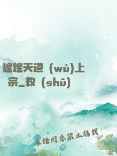 煌煌天道無(wú)上劍宗