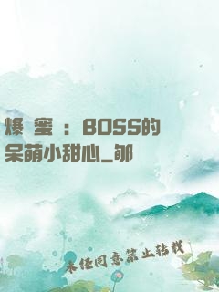 爆寵蜜愛：BOSS的呆萌小甜心