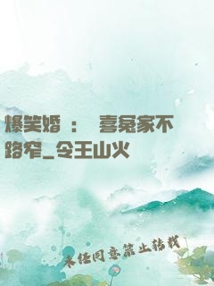 爆笑婚約：歡喜冤家不路窄