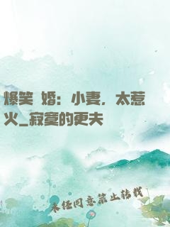 爆笑寵婚：小妻，太惹火