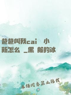 爸爸叫我cai媽媽小新怎么讀