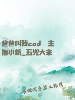 爸爸叫我cod媽媽主角小新