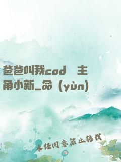 爸爸叫我cod媽媽主角小新