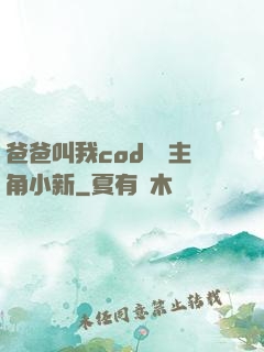 爸爸叫我cod媽媽主角小新
