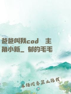 爸爸叫我cod媽媽主角小新