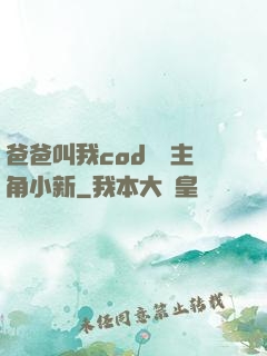 爸爸叫我cod媽媽主角小新
