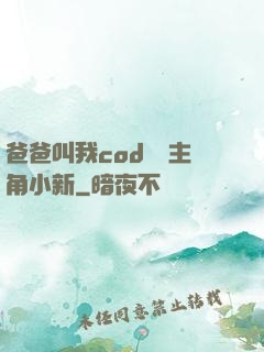 爸爸叫我cod媽媽主角小新
